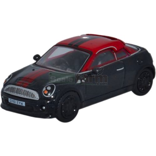 Mini Coupe - Midnight Black/Red