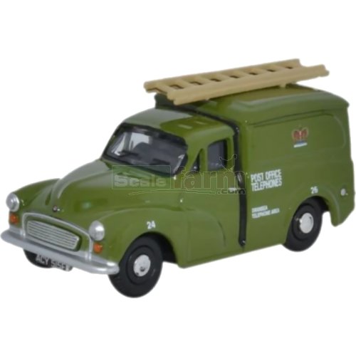 Oxford Diecast 76MM007 Morris Minor Van Post Office Telephones 1 76 for sale online