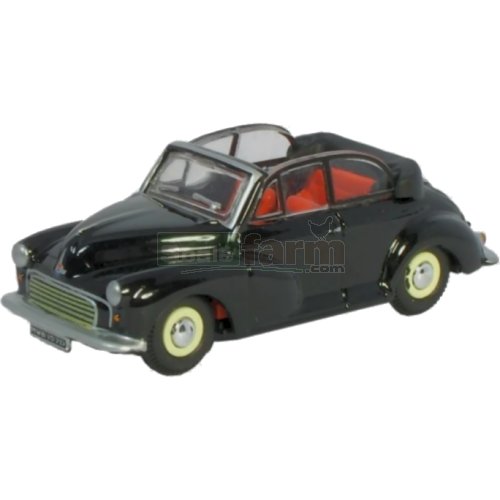 Morris Minor Soft Top Open - Black