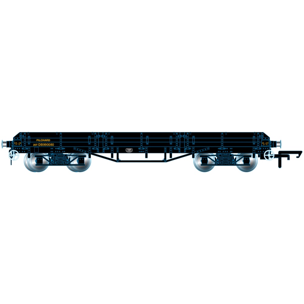 Pilchard Wagon DB990080 - BR Black