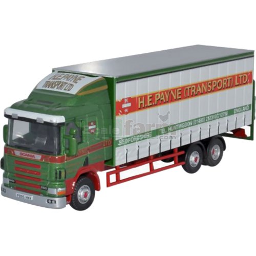 Scania 94D Curtainside - H E Payne