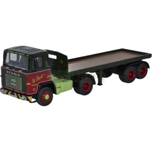 Scania 110 Flatbed Trailer - James McBride