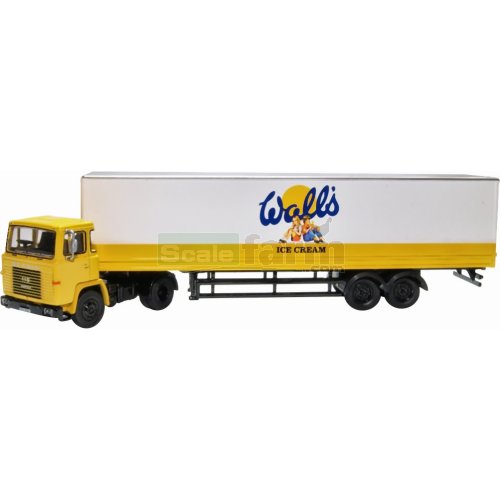 Scania 110 40' Box Trailer - Walls Ice Cream