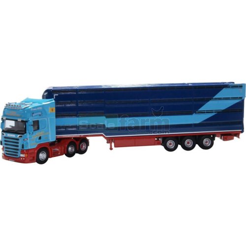 Scania R370 Topline Houghton Professional Livestock Transporter - George Anderson