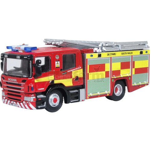 Scania Pump Ladder CP28 - South Wales Fire & Rescue