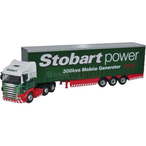 Scania Highline Curtainside - Stobart Power