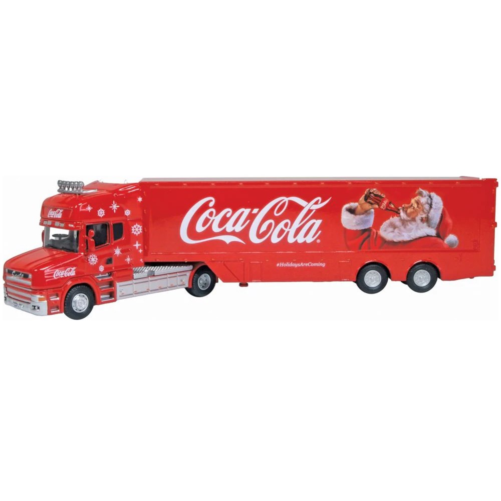 Scania T Cab Box Trailer - Coca Cola Christmas Truck New Livery