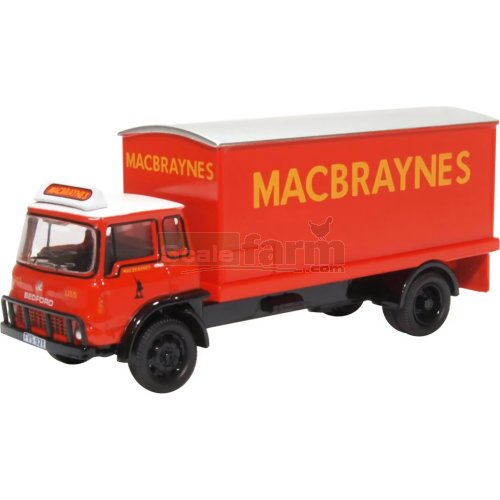 Bedford TK Box Van Macbraynes 1-76 scale New in Case 76TK016 Bedford TK Box Van Macbraynes 1-76 scale New in Case 76TK016