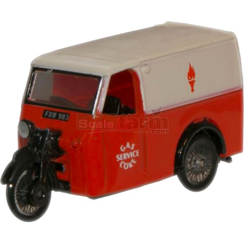 Tricycle Van - Gas and Coke Service