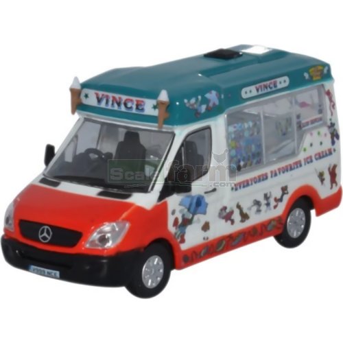 Whitby Mondial Mercedes Ice Cream Van - Vince
