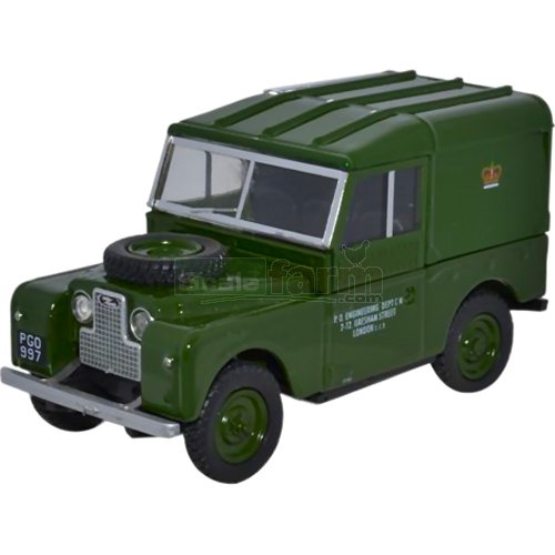 Land Rover Series I 88" Hard Top - PO Telephone Green