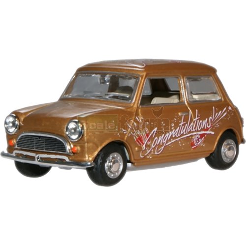 Classic Mini Car - Congratulations