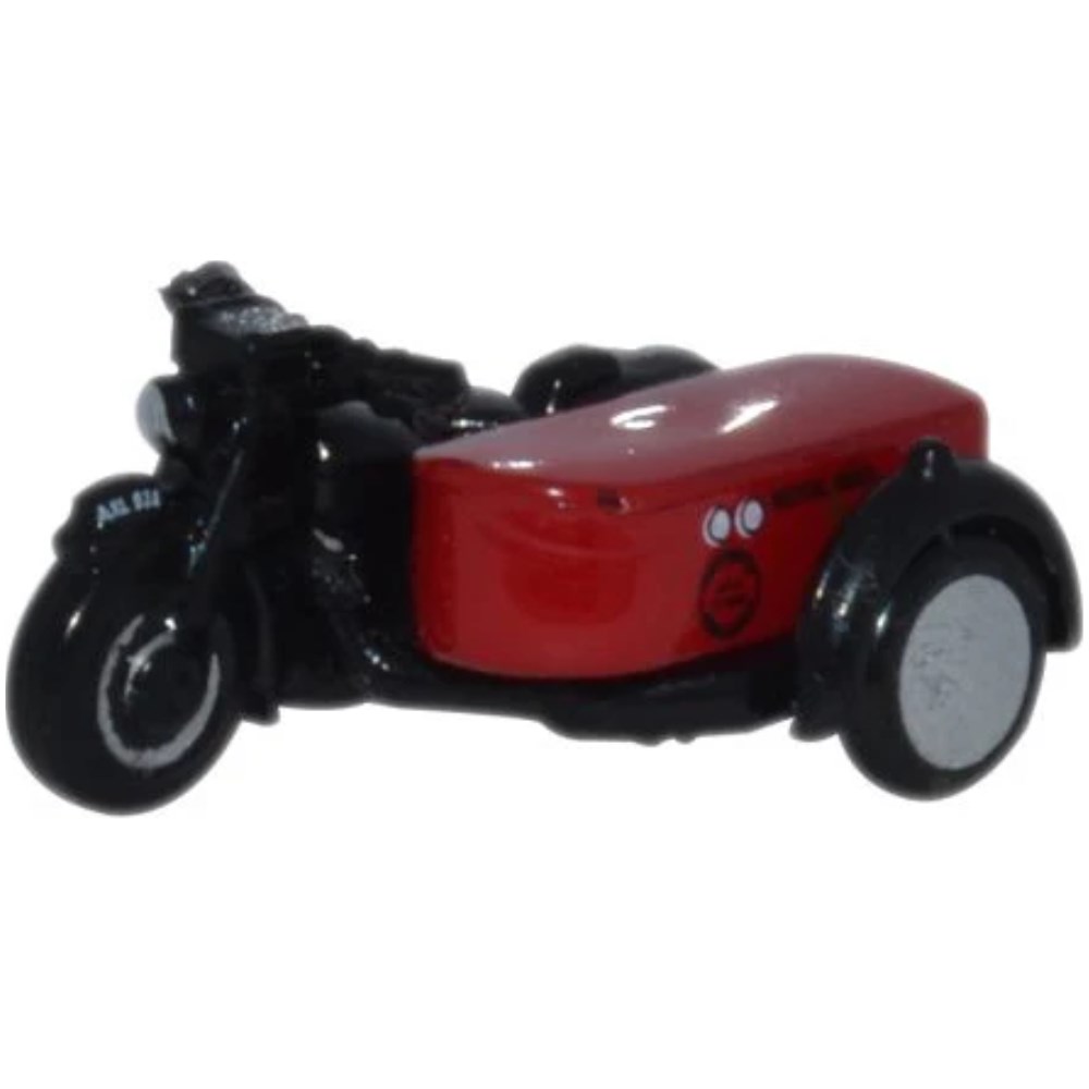 Motorbike and Sidecar - Royal Mail