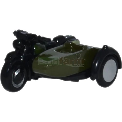 BSA Motorcycle and Sidecar - 34th Armoured Brigade