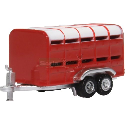 Livestock Trailer - Red
