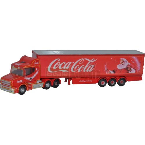 Scania T Cab Box Trailer - Coca Cola Xmas
