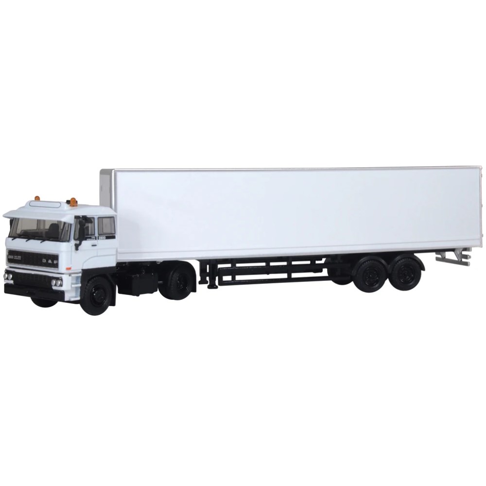 DAF 2800 Short Van Trailer - White