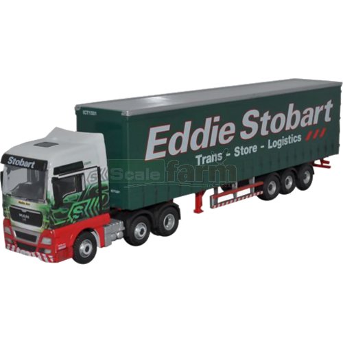 MAN TGX XXL Curtainside - Eddie Stobart