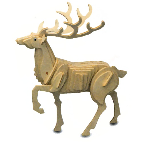 3d woodcraft construction kit
