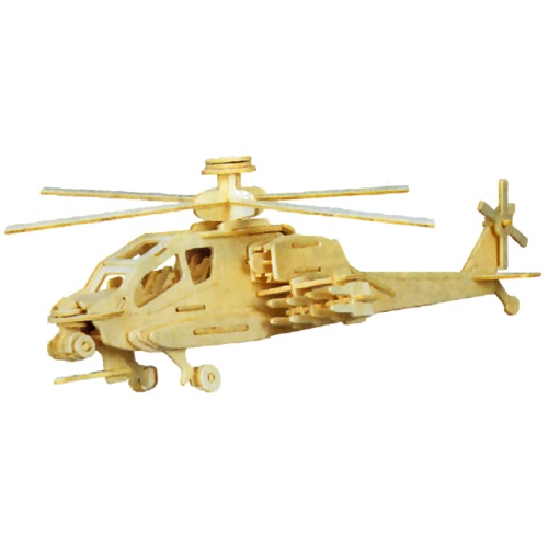 Quay Apache Woodcraft Kit Di Costruzione In Legno FSC: Modellino Da Montare Senza Colla - 14x44x40cm