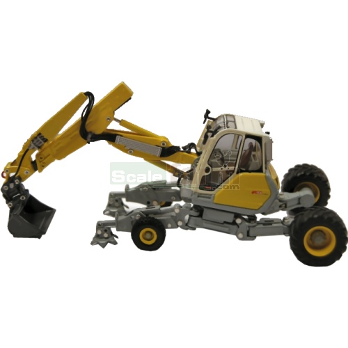 Ros 00181 Menzi Muck A91 Wheeled Excavator Limited Edition