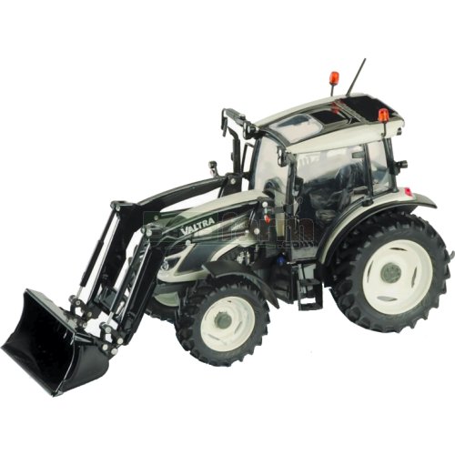 Valtra A104 Tractor with Front Loader - White (ROS 30154)