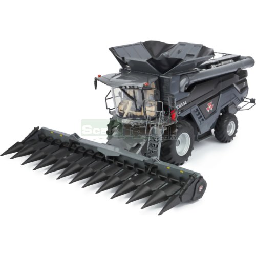 Massey Ferguson Ideal 7 Harvester with Corn Header