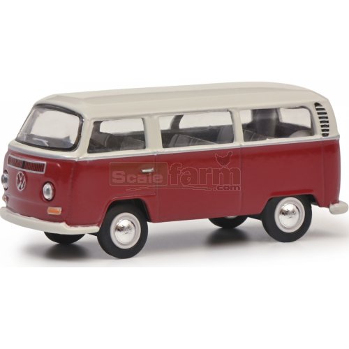 Volkswagen T2 Bus - Maroon/White