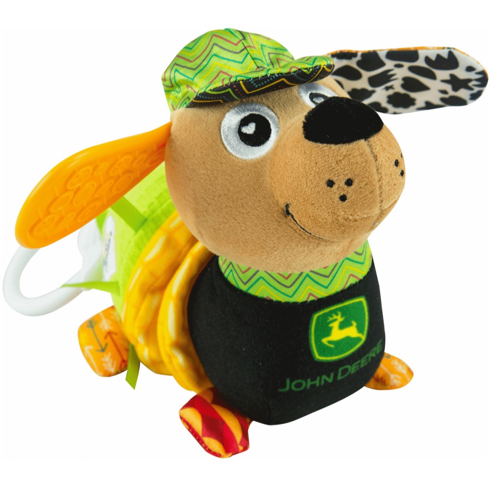 John Deere Corn E Dogg Clip & Go Baby Toy