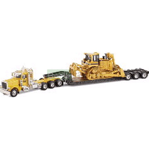 CAT Peterbilt 389 Trail King Lowboy with CAT D8R Series ll Track Type Tractor