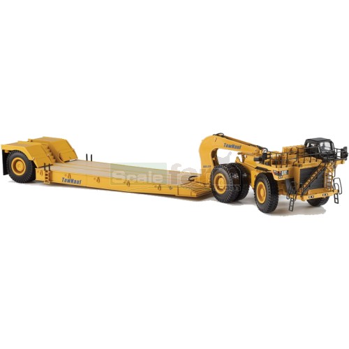CAT 784C Tractor With Towhaul Classic Lowboy Trailer