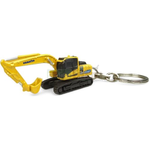 Komatsu HB205LC Hybrid Excavator Key Ring