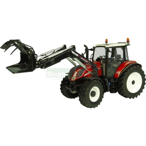 New Holland T5.120 Fiat Centenario Tractor with Front Loader - 100th Anniversary Edition