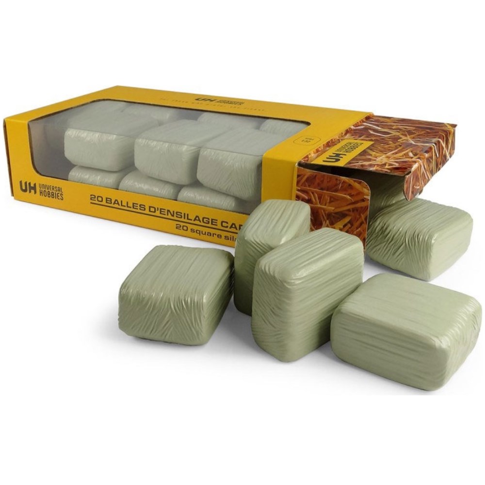Square Silage Bales - Green (Pack of 20)