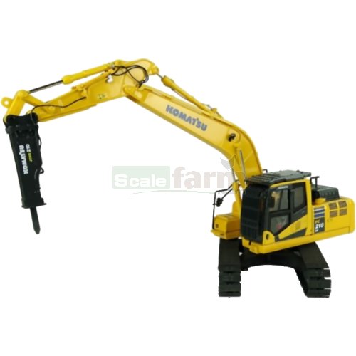 Komatsu PC210 LC-11 Hydraulic Excavator with Hammer Drill
