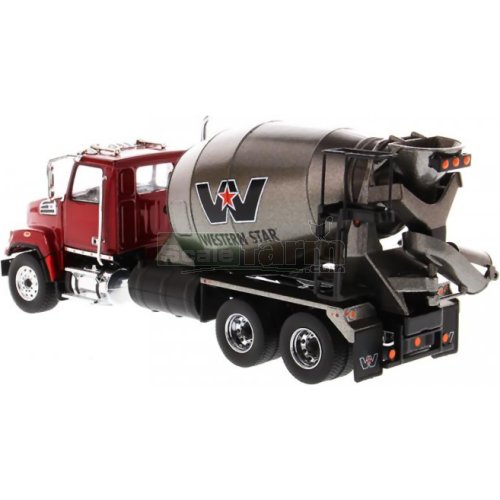 Western Star 4700SF Concrete Mixer - Red/Gunmetal