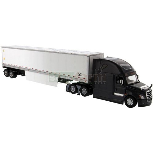 Freightliner Cascadia (Dark Grey) with 53' Dry Cargo Van