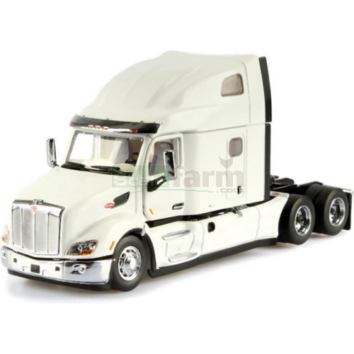 Peterbilt 579 Ultraloft Tractor - White