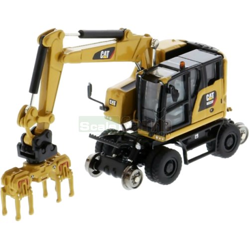 CAT 323F Railroad Wheeled Excavator