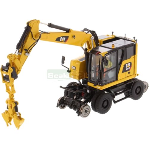 CAT M323F Railroad Wheeled Excavator