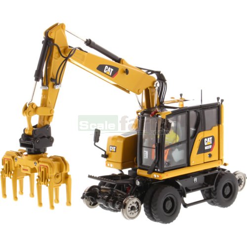 CAT M323F Railroad Wheeled Excavator