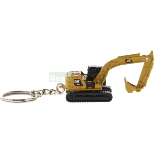CAT 320 Hydraulic Excavator Keyring