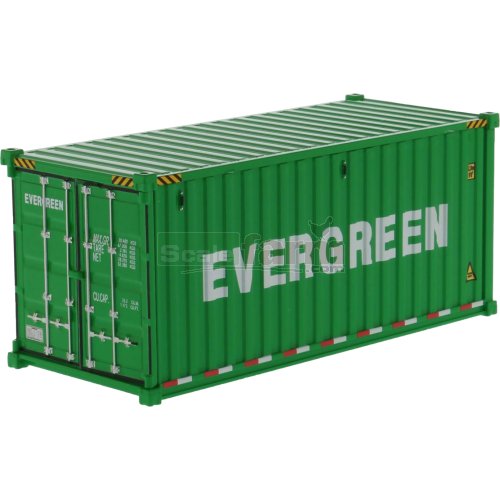 20' Dry Goods Sea Container - Evergreen (Green)