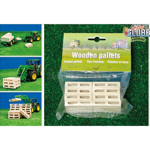 Wooden Pallets (Pack of 8) (Kids Globe 610761)
