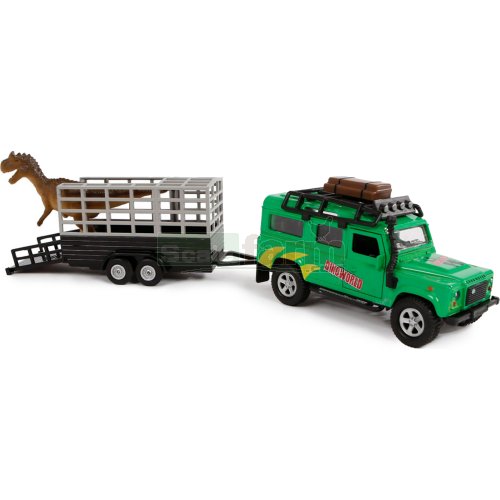 Land Rover Defender with Dino Transport