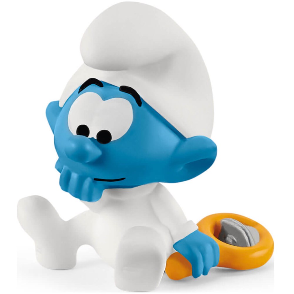 Baby Smurf with Rattle