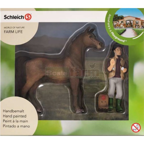 schleich mini horses