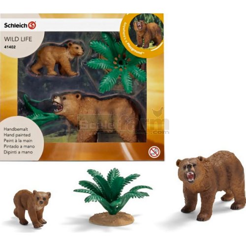 schleich grizzly bear