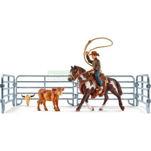 schleich western riding set