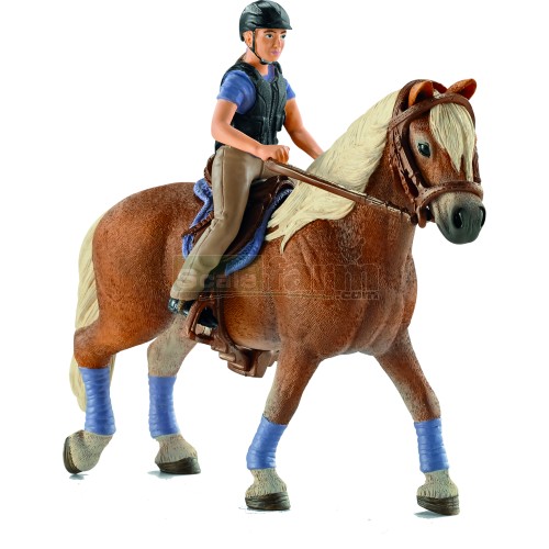 schleich riders and tack